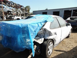 2000 Honda Civic Ex White Coupe 1.6L Vtec AT #A22570